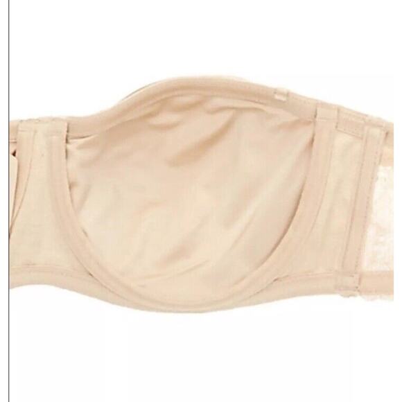 Natori Adapt Bandeau Underwire Strapless Bra Cafe NWT 729313 Size 32B - Picture 4 of 5